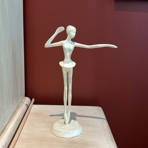 Tall dancer sculpture